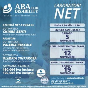 Locandina laboratori NET Novembre 2022 - 3 Livelli completi
